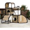 Prevue Pet Products Catville Townhome - Leopard Print