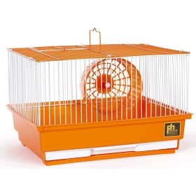 Prevue Pet Products Single-Story Hamster and Gerbil Cage (Option: Orange)