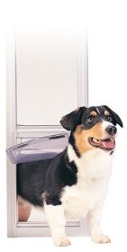 PetSafe Freedom Patio Panel Pet Door (Option: Large Tall / White)