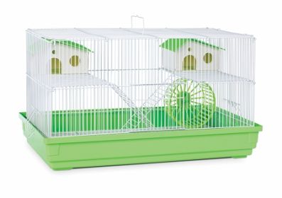 Deluxe Hamster & Gerbil Cage (Option: Lime Green)